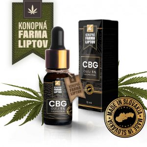 CBG olej 5 % FULL SPECTRUM – PREMIUM