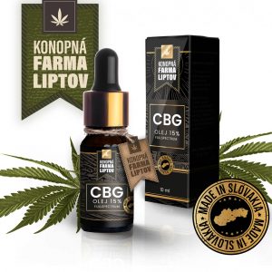 CBG olej 15% FULL SPECTRUM – PREMIUM